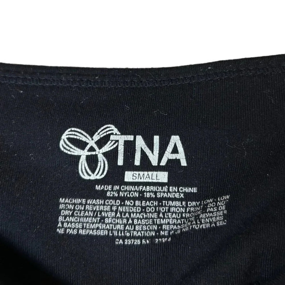 TNA Black Leggings Thick Waistband Size Small - Picture 3 of 4